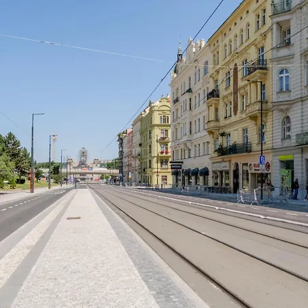 Apartman Blueground Holesovice View Nr Vltava Prg-51